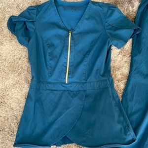 Blue Jaanuu scrubs